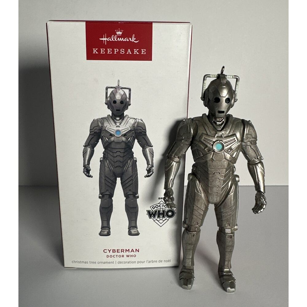 Hallmark Keepsake Christmas Ornament Dr Doctor Who Cyberman Cyber Man 2024 New